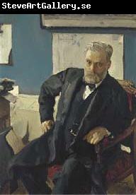 Valentin Serov Portrait of Emanuel Nobel,